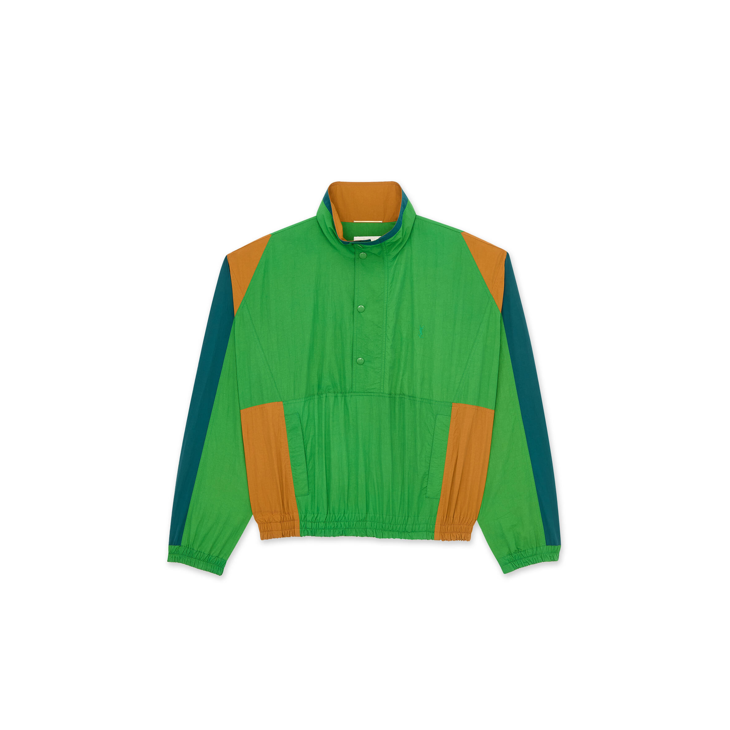 YSL CASSANDRE WINDBREAKER IN NYLON FAILLE 868586Y6J183710 YSL CASSANDRE WINDBREAKER IN NYLON FAILLE 868586Y6J183710